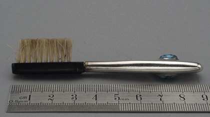 Liberty Cymric Silver and Ebony Toothbrush